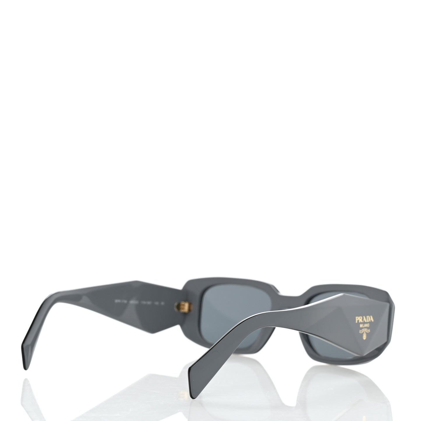 Acetate Symbole Sunglasses SPR17W Graphite Black