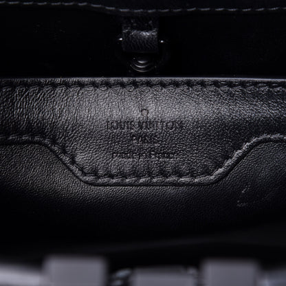 Louis Vuitton Taurillon Capucines BB Matte Black 5 of 8