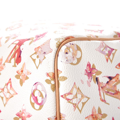 Louis Vuitton Watercolor Aquarelle Speedy 35 White 15 of 17