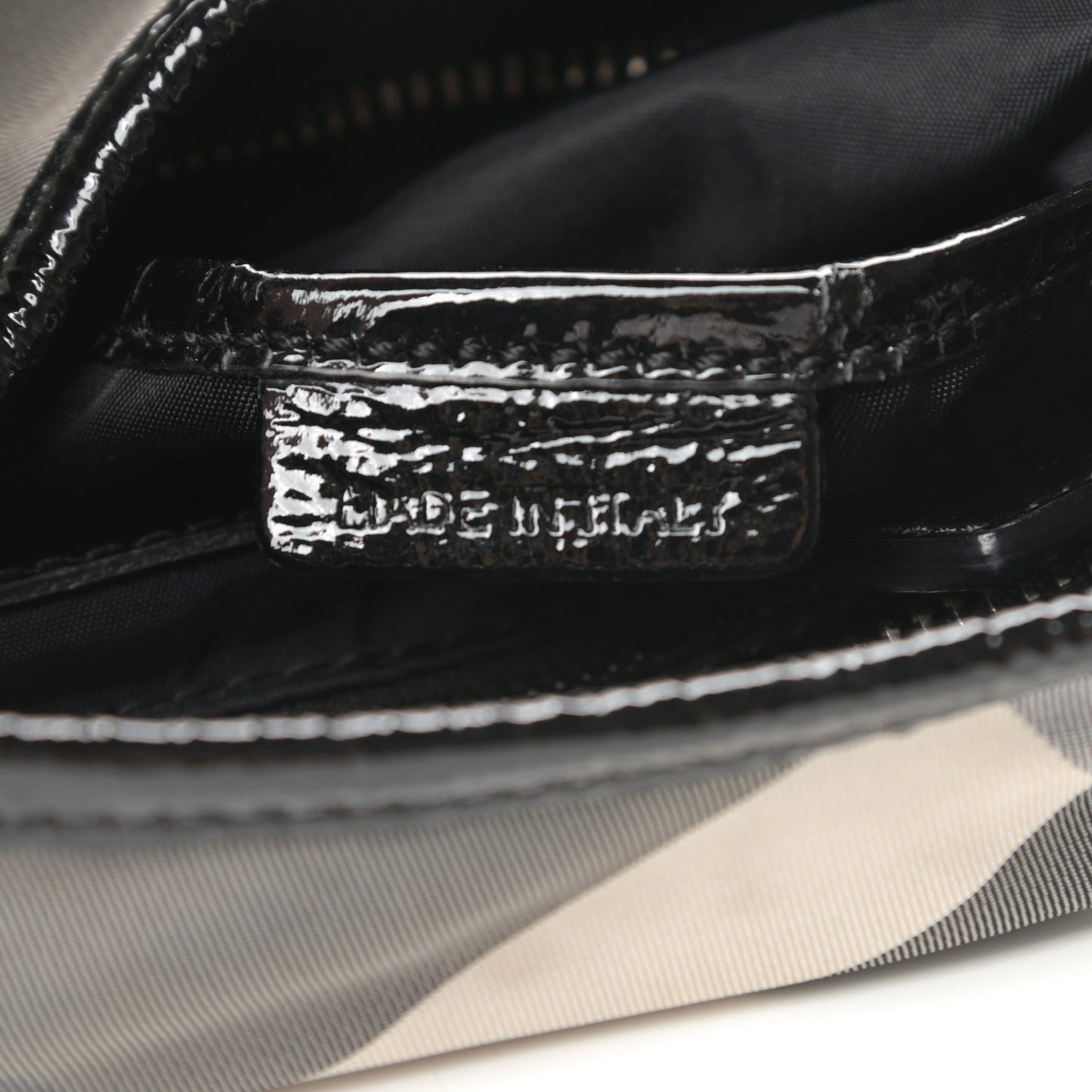 Beat Check Small Brooklyn Hobo Black