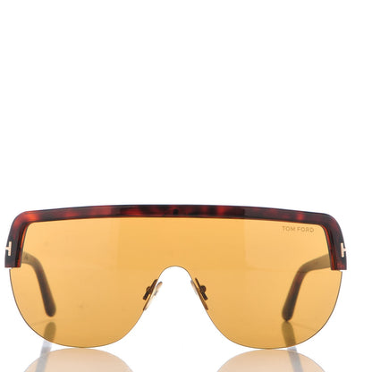 Tom Ford Angus Shield Sunglasses TF560 Brown 2 of 7