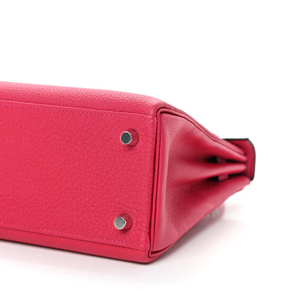 Hermes Togo Kelly Retourne 25 Framboise 9 of 9