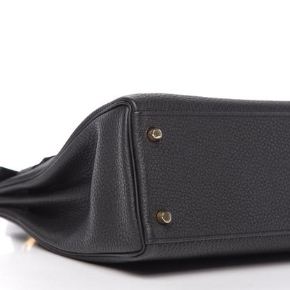 Hermes Togo Kelly Retourne 32 Black 6 of 11