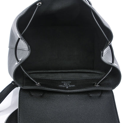 Louis Vuitton Calfskin Lockme Backpack Black 5 of 6
