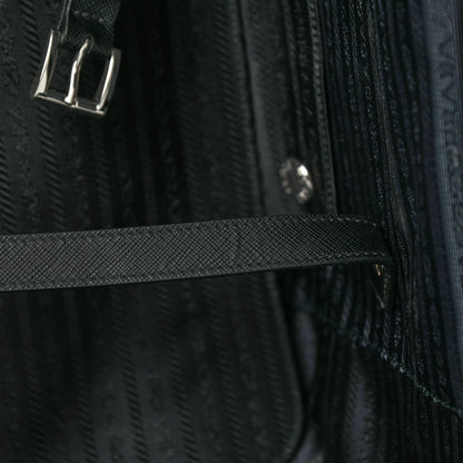 Prada Saffiano Travel Trolley Luggage Black 15 of 16