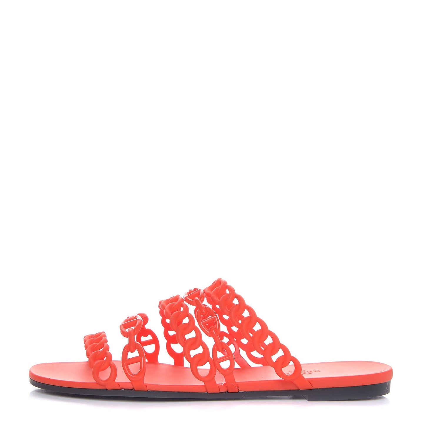 Rubber Chaine d'Ancre Nude Sandals 38 Pavot