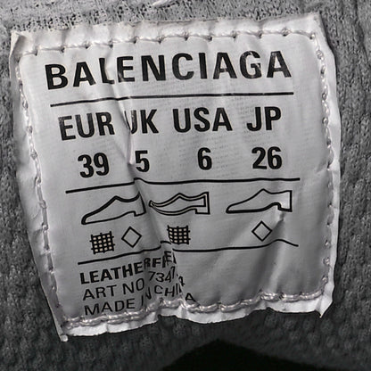Balenciaga Distressed Mesh Rubber Womens 3XL Sneakers 39 Grey Black 7 of 7