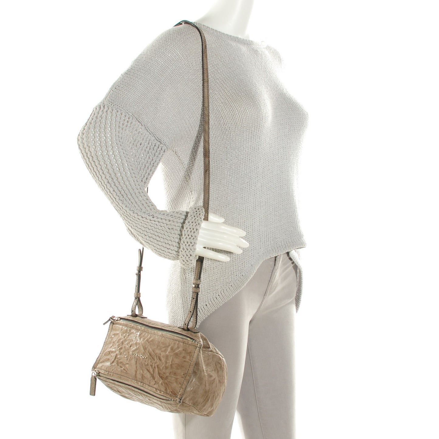Tumbled Sheepskin Mini Pandora Grey