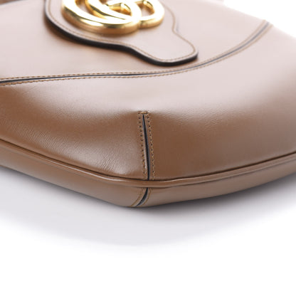 Gucci Boarded Plutone Calfskin Medium Arli Shoulder Bag Nocciola 8 of 9