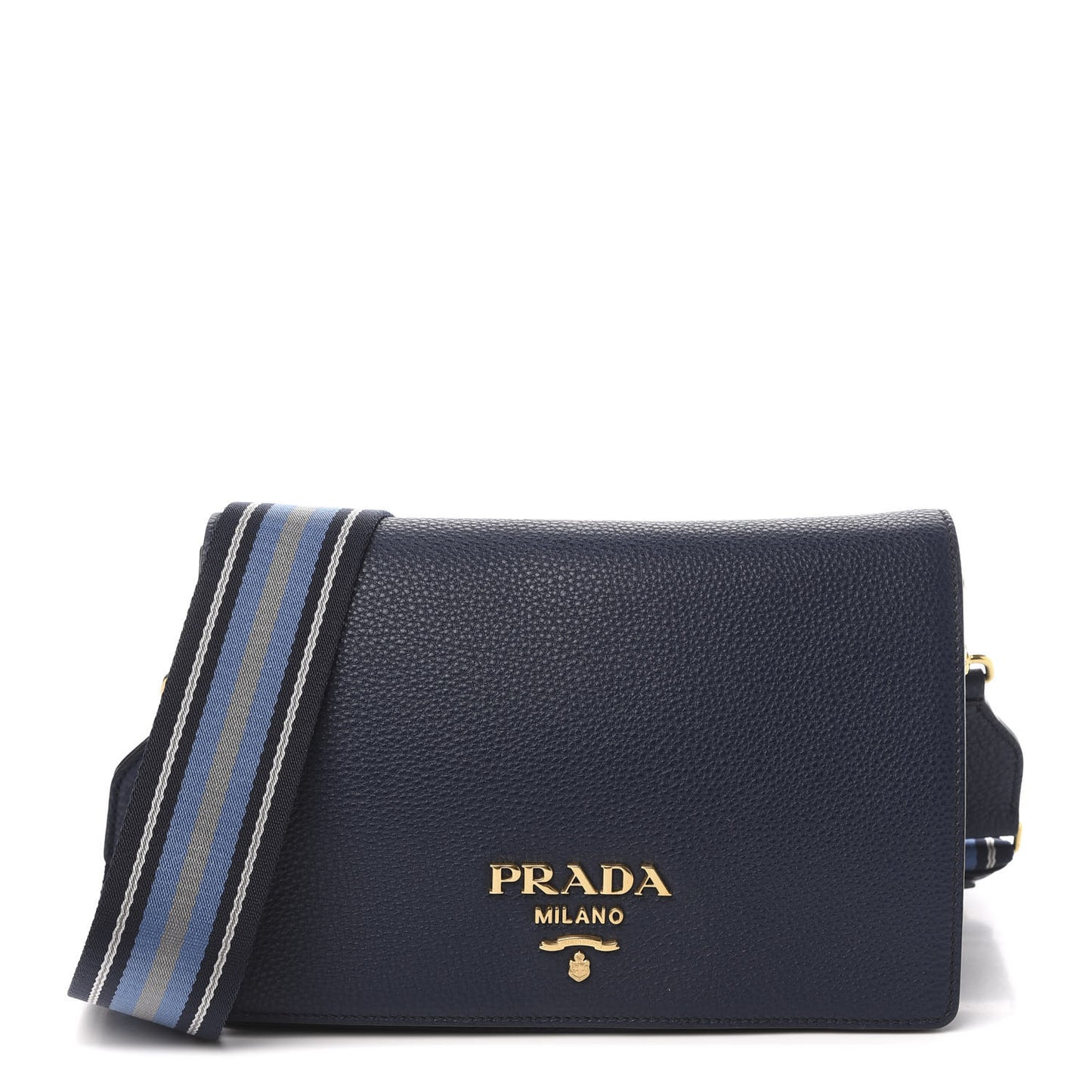 Vitello Daino Flap Crossbody Baltico