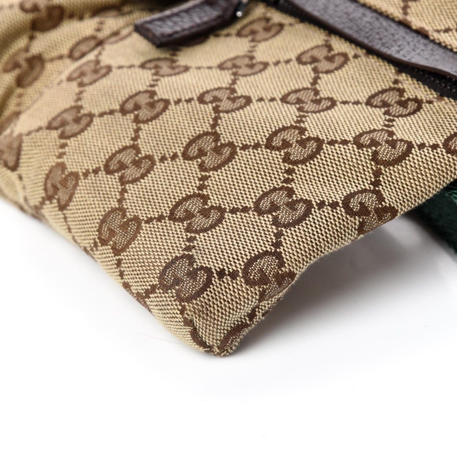 Gucci Monogram Web Belt Bag Dark Brown 6 of 10