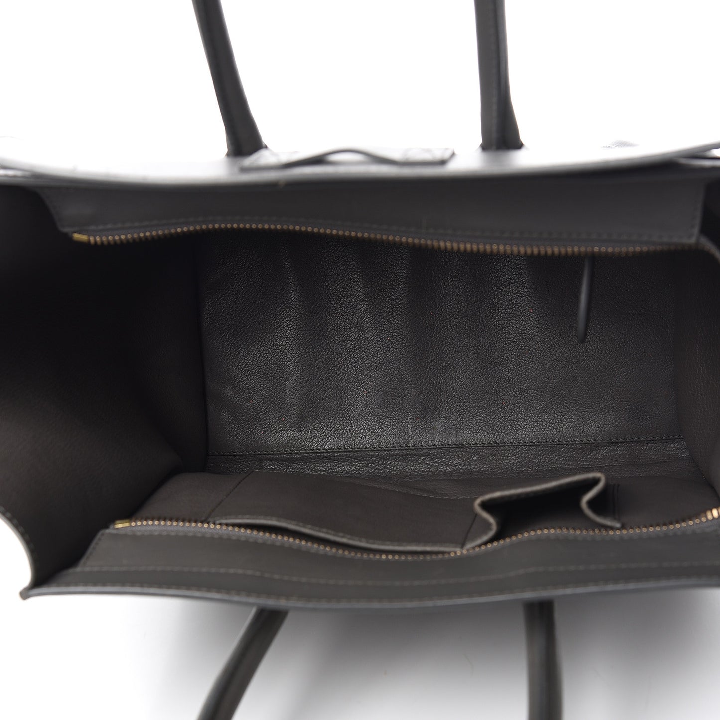 Smooth Calfskin Mini Luggage Smoke