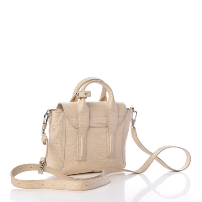 3.1 Phillip Lim 3.1 Textured Calfskin Mini Pashli Satchel Milk 3 of 17