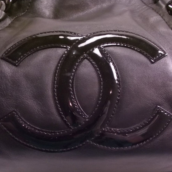Chanel Leather Modern Chain Shopper Tote 6 of 12