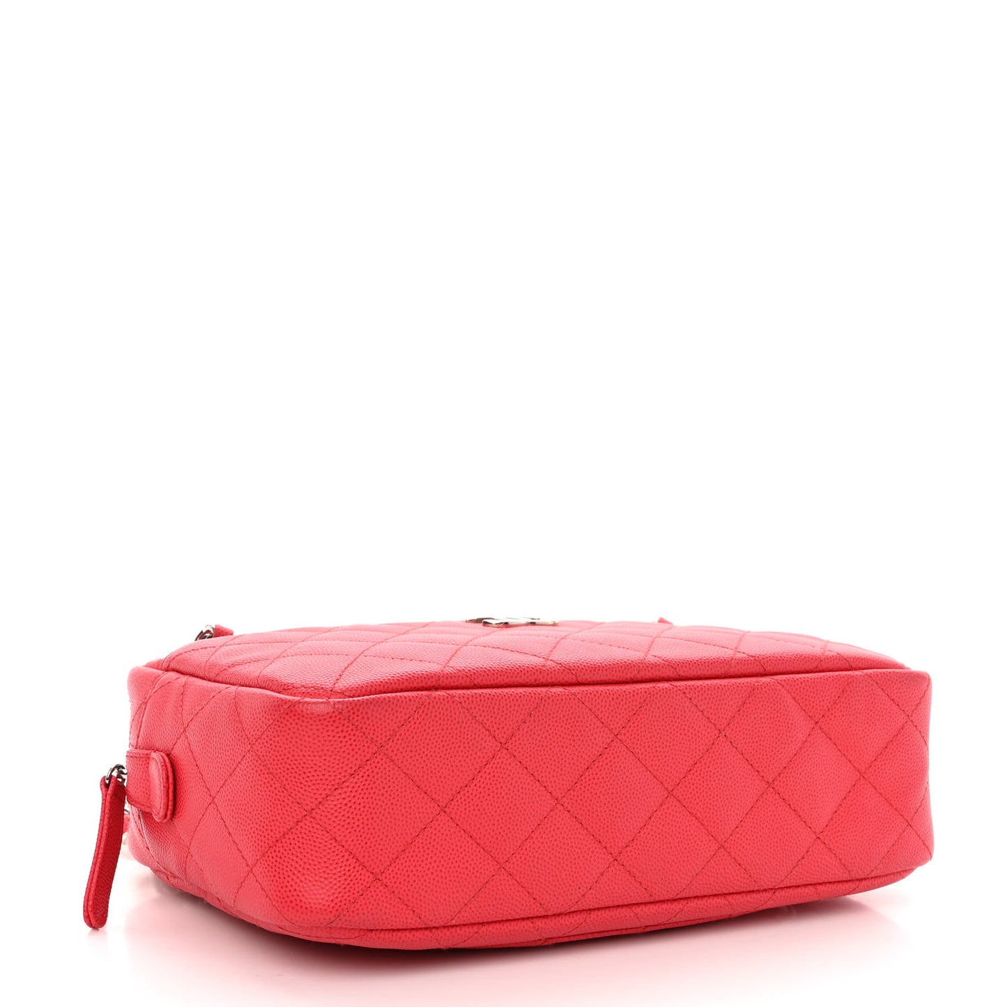 Caviar Quilted Timeless Camera Case Red