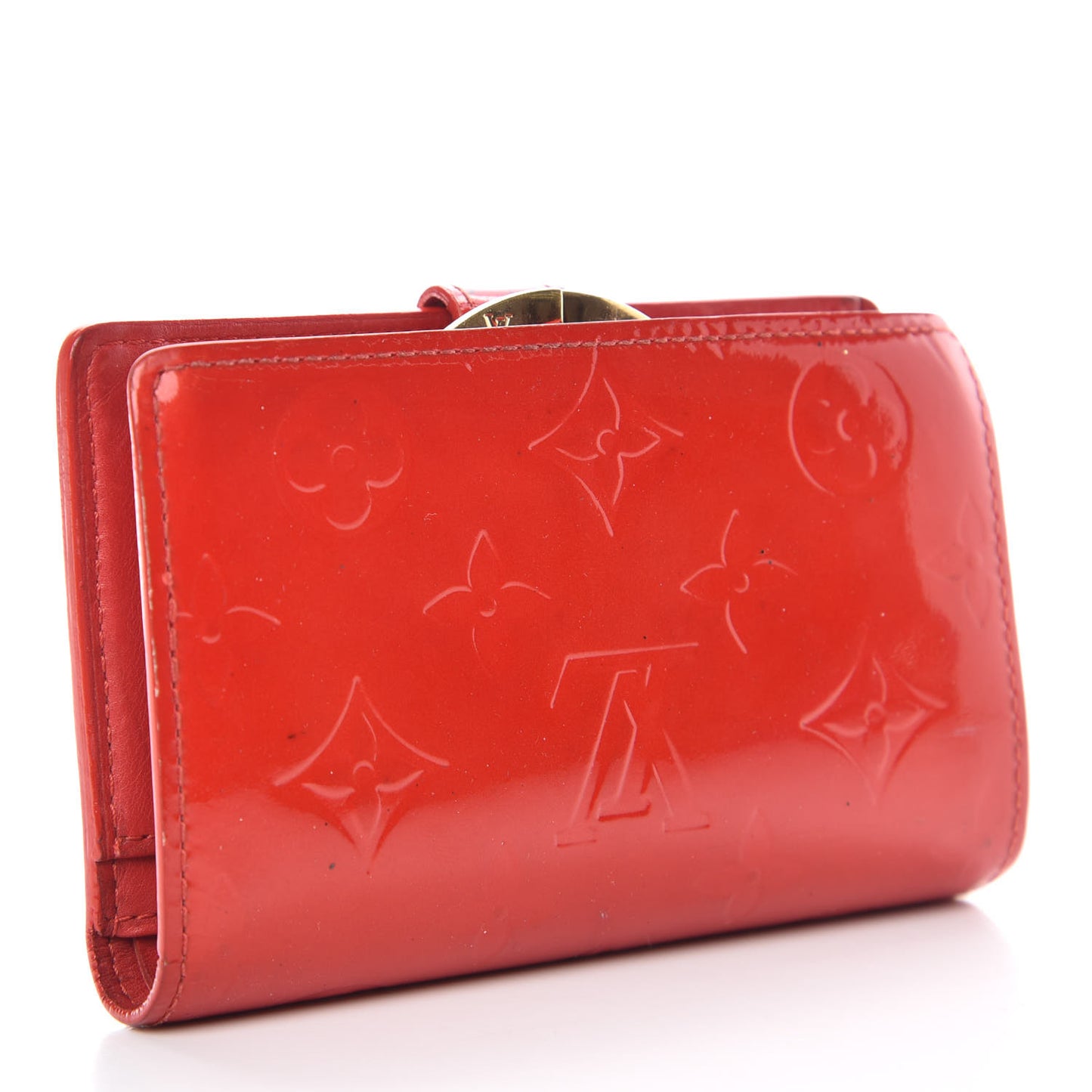 Vernis French Purse Wallet Red