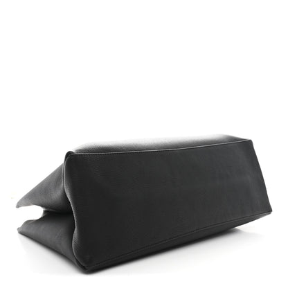 Louis Vuitton Grained Calfskin Lockme Shopper Black 4 of 10
