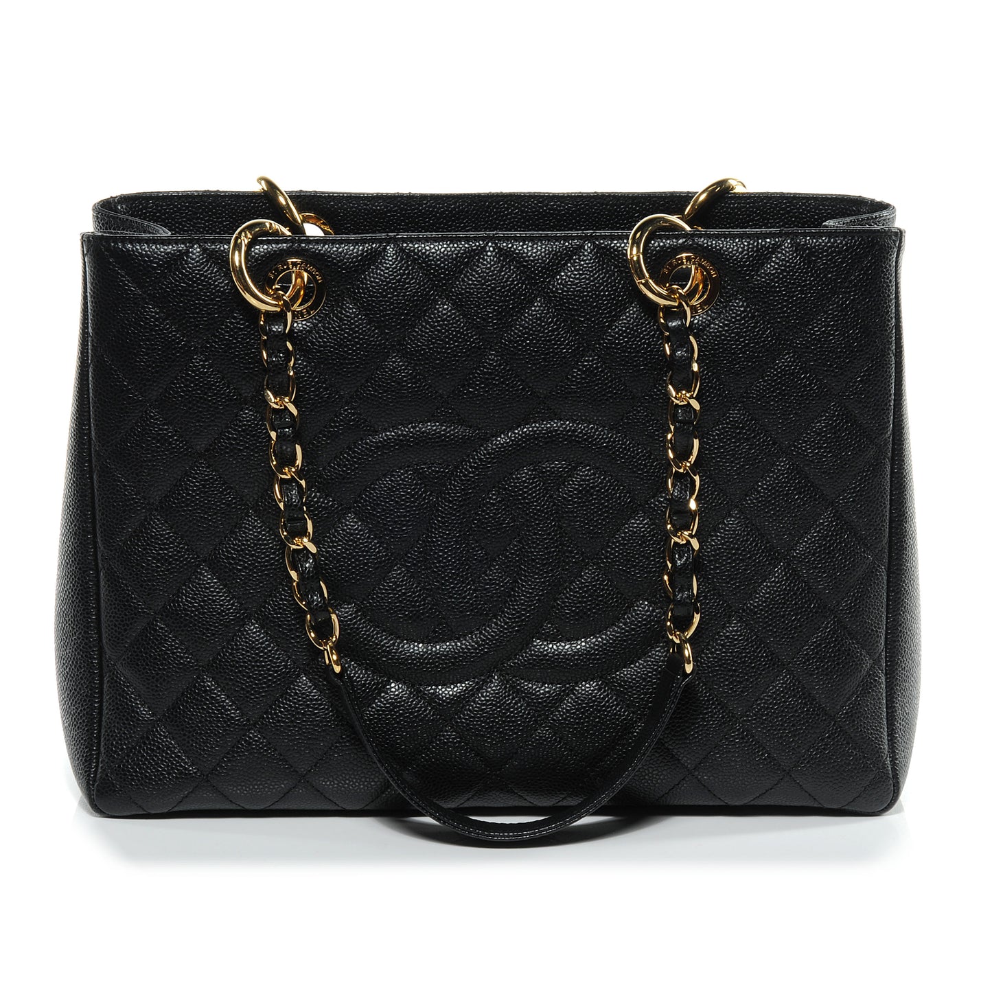 Caviar Grand Shopping Tote GST Black