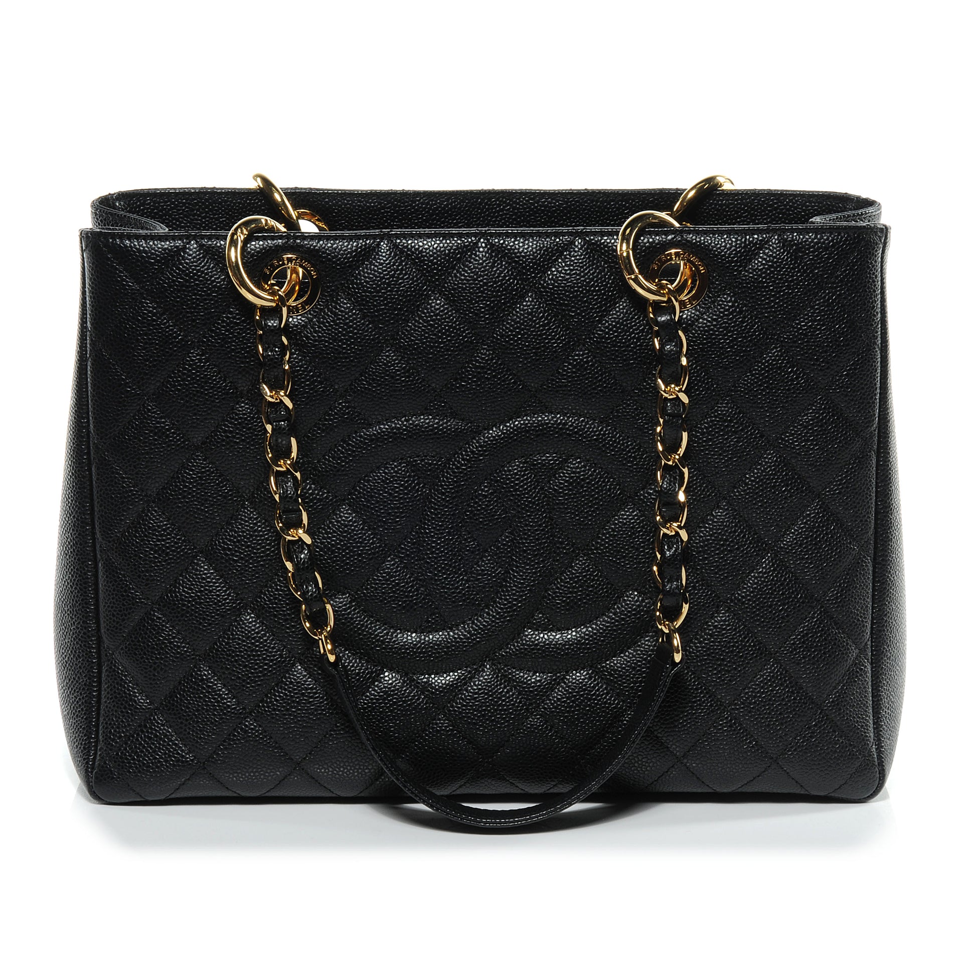 Chanel Caviar Grand Shopping Tote GST Black 1 of 7