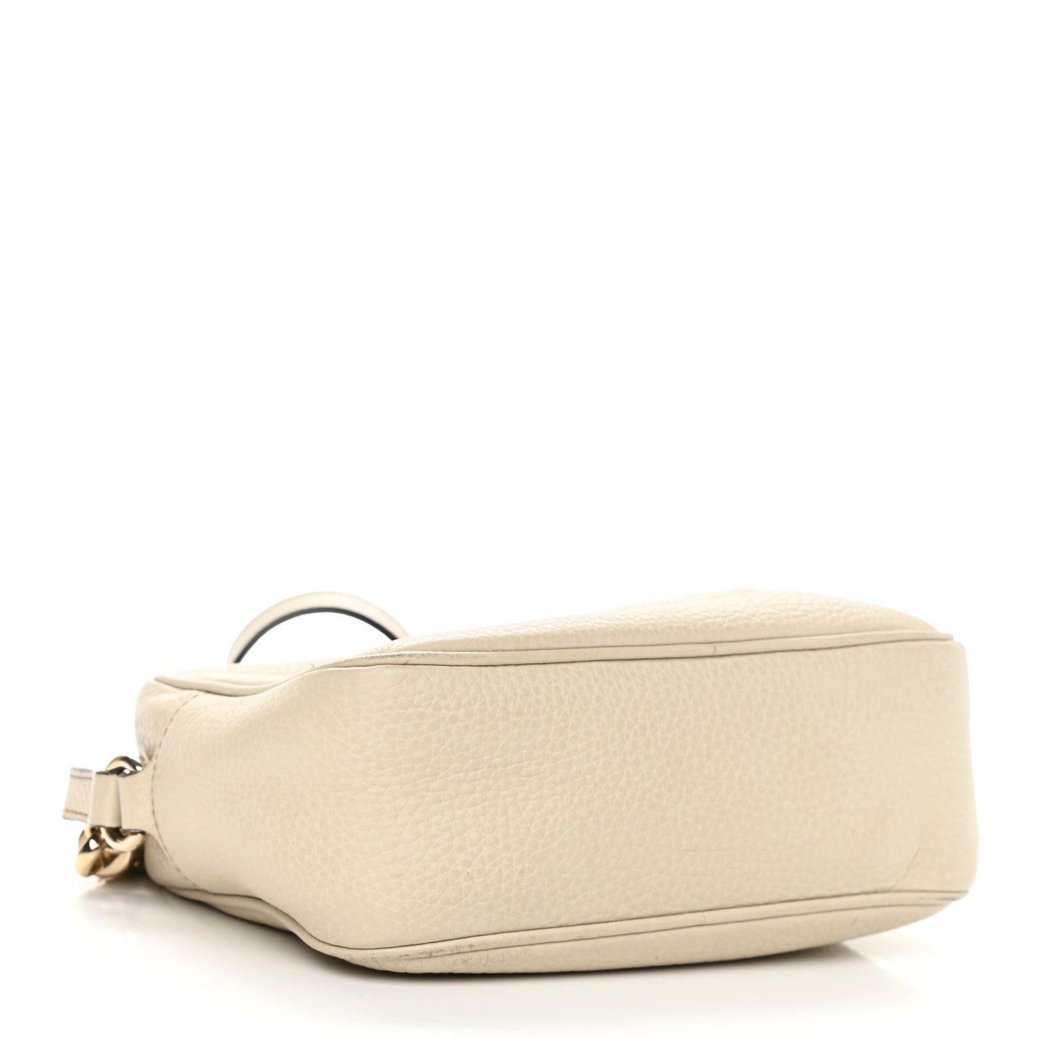 Gucci Pebbled Calfskin Small Soho Disco Bag Off White 4 of 20