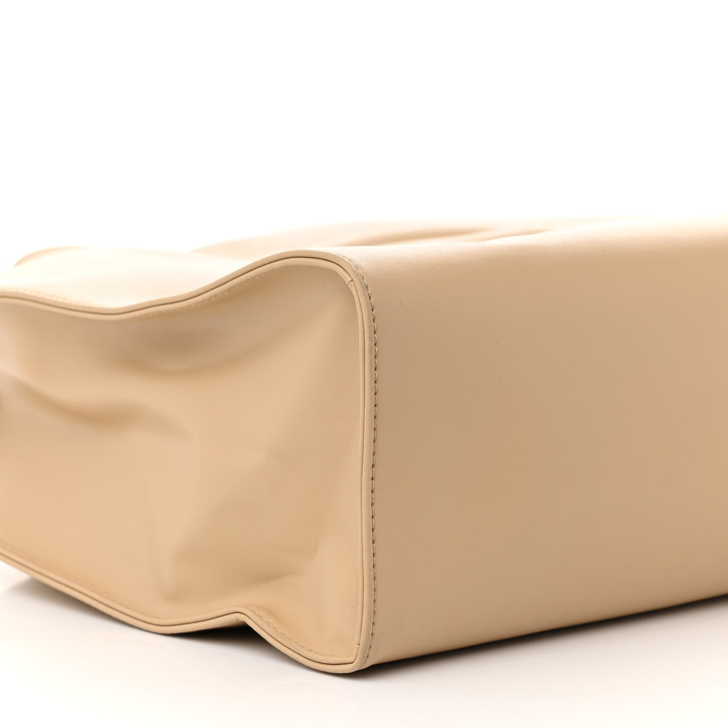 Telfar Vegan Leather Medium Shopping Bag Cream 9 of 15
