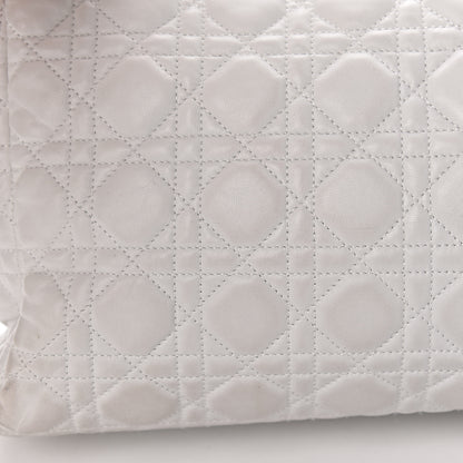 Christian Dior Lambskin Cannage Large Dior Soft Shopping Tote White 17 of 26