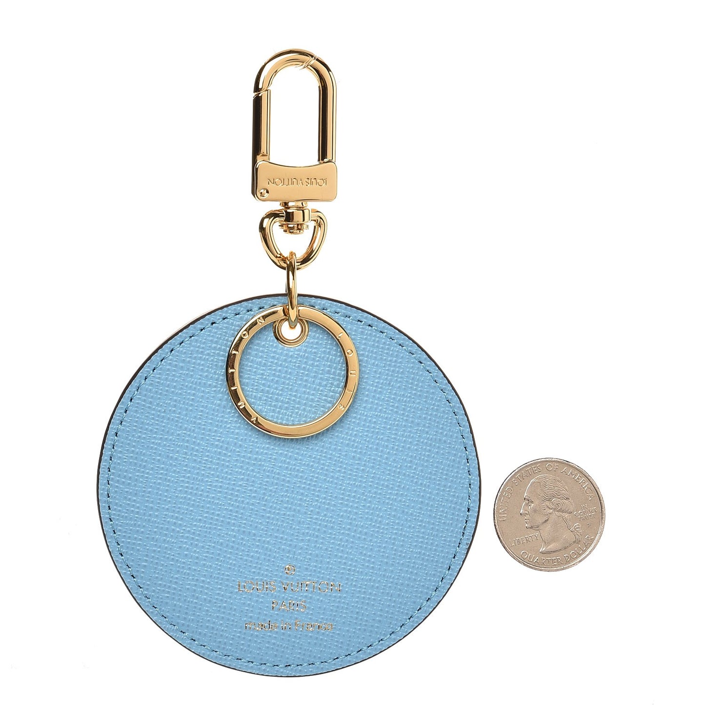 Damier Ebene Illustre Manchot Bag Charm Key Ring