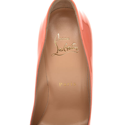 Christian Louboutin Patent Pigalle Follies 100 Pumps 36 Flamingo 7 of 9
