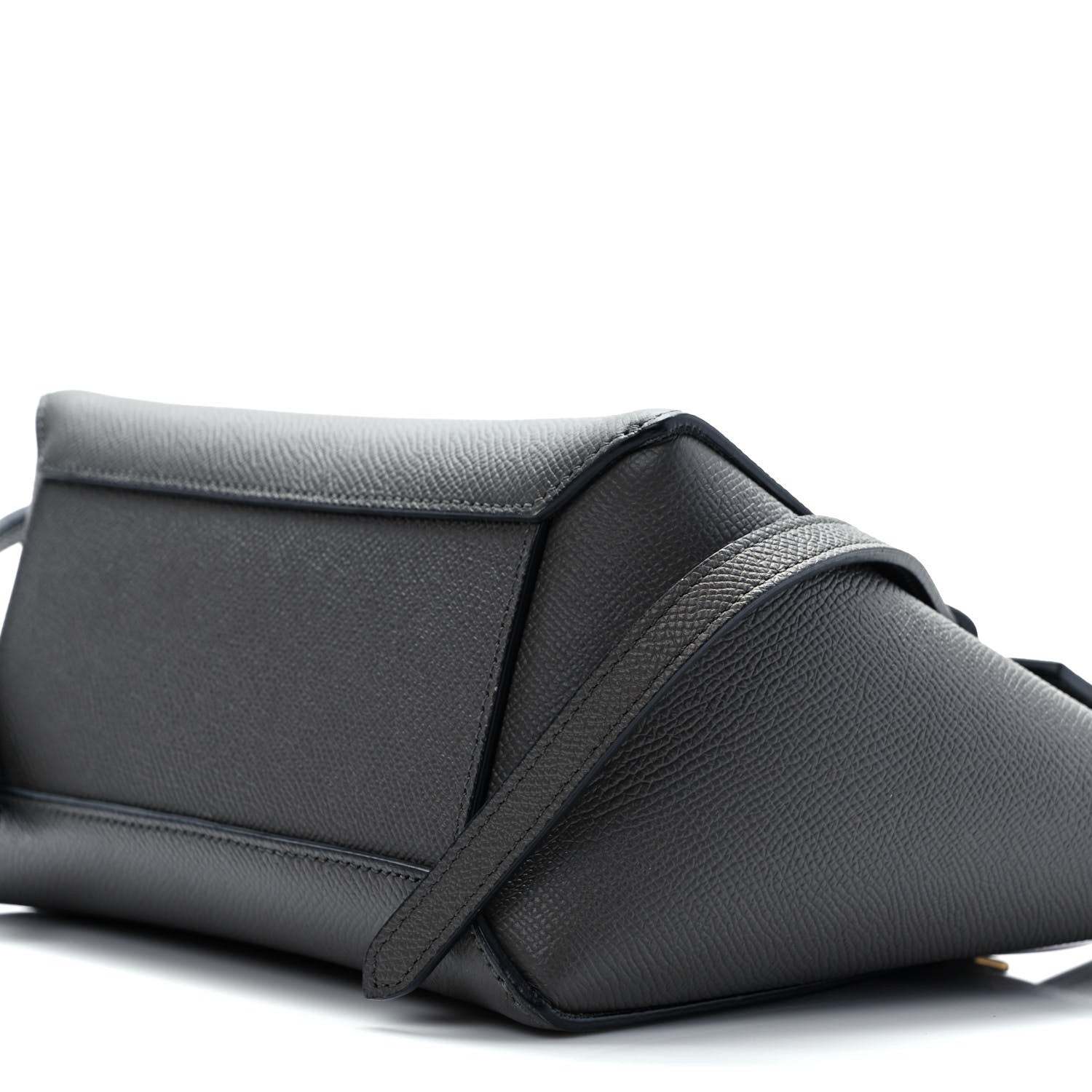 Celine Grained Calfskin Nano Belt Bag Grey 7 of 7