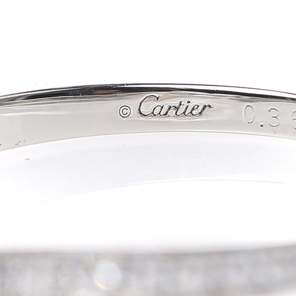 Cartier Platinum Diamond 1895 Solitaire Engagement Ring 60 9 4 of 5