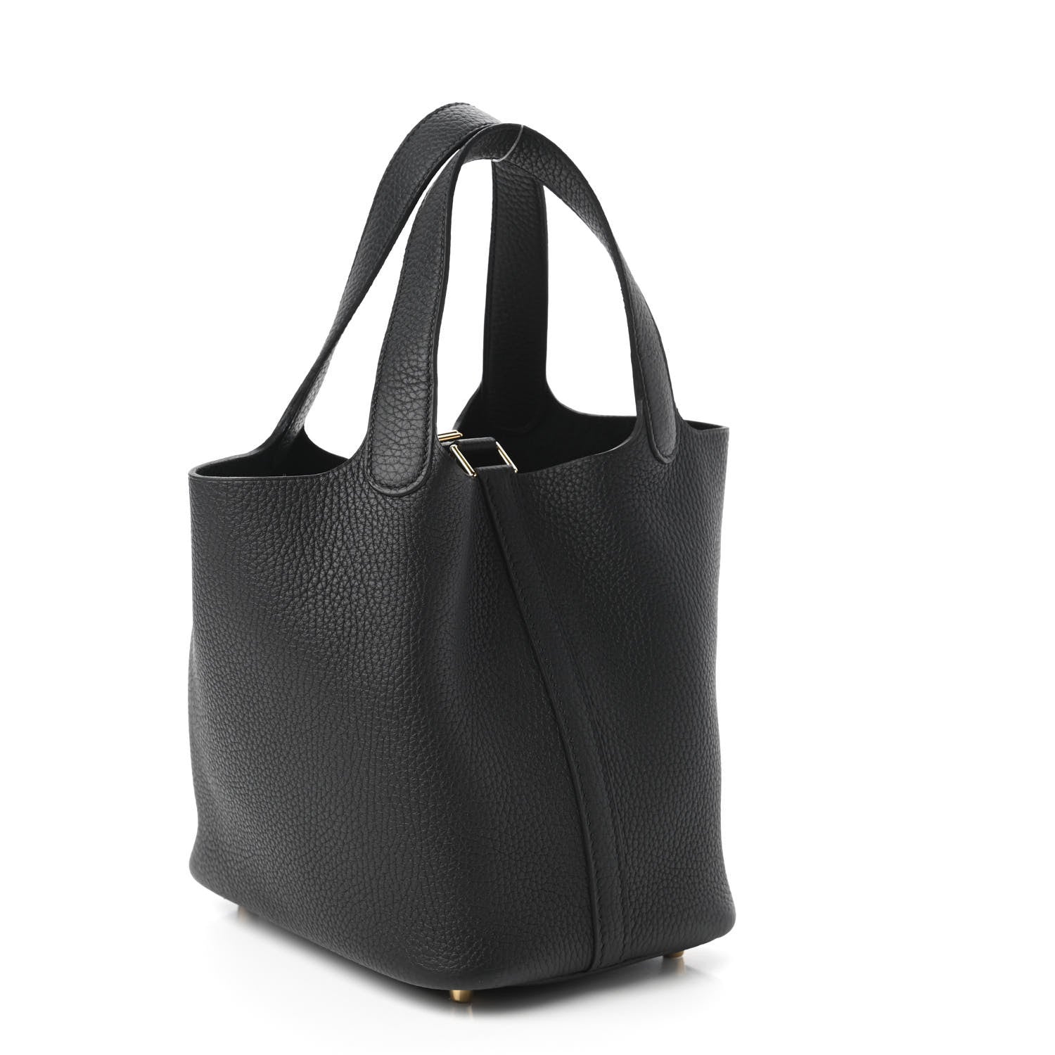 Hermes Taurillon Clemence Picotin Lock 18 PM Black 3 of 11