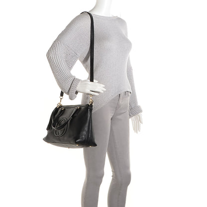 Gucci Cellarius Calfskin Small Soho Top Handle Satchel Black 2 of 9