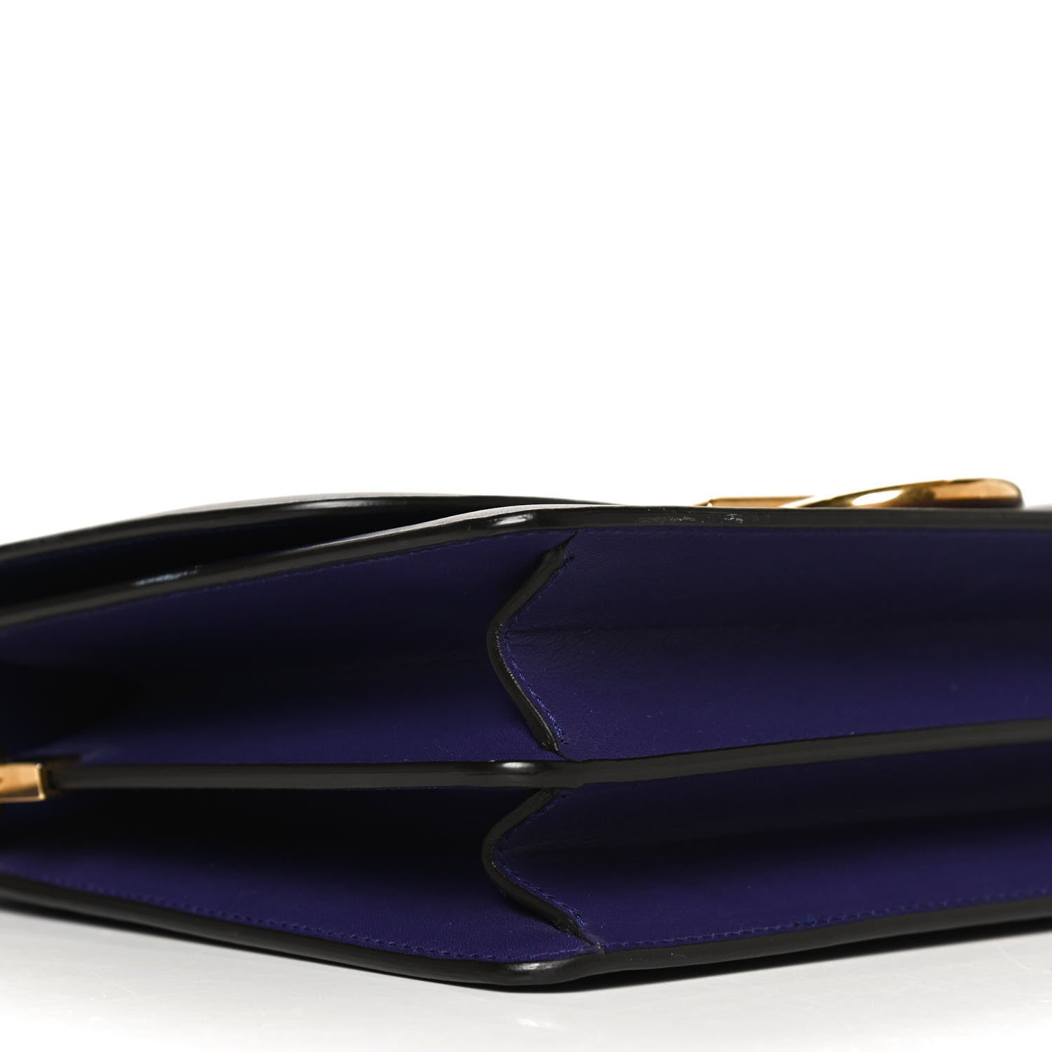 Salvatore Ferragamo Calfskin Joanne Crossbody Purple 10 of 11