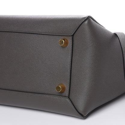 Celine Grained Calfskin Mini Belt Bag Grey 10 of 10