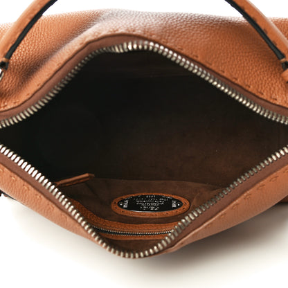 Fendi Cuoio Romano Selleria Lei Boston Tote Mou 5 of 11