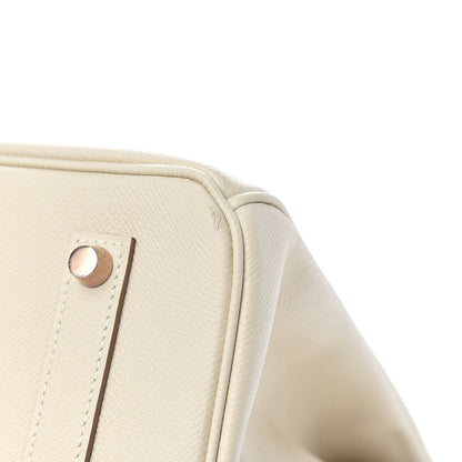 Hermes Epsom Birkin 35 Craie 11 of 11