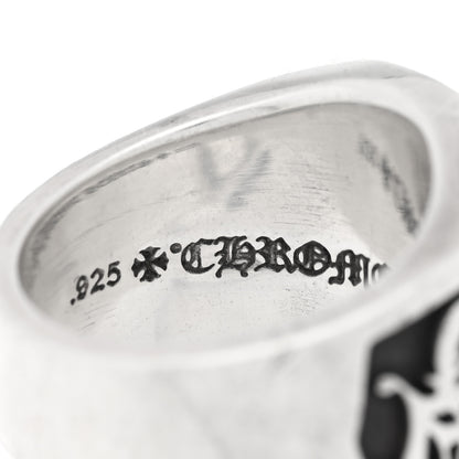 Chrome Hearts Sterling Silver Diamond Large Champion Ring 58 8.25 5 of 5