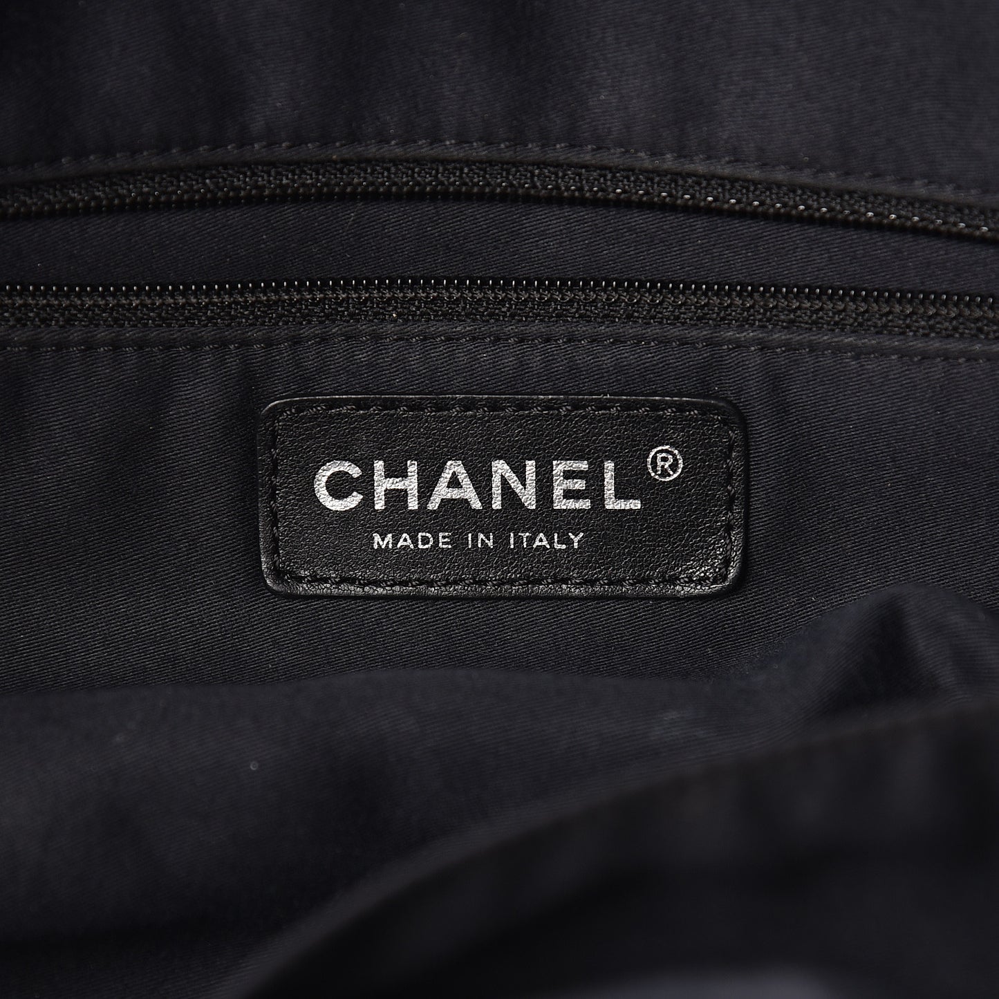 Patent Quilted Medium Cells Tote Black