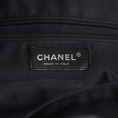 Chanel Patent Quilted Medium Cells Tote Black 6 of 12