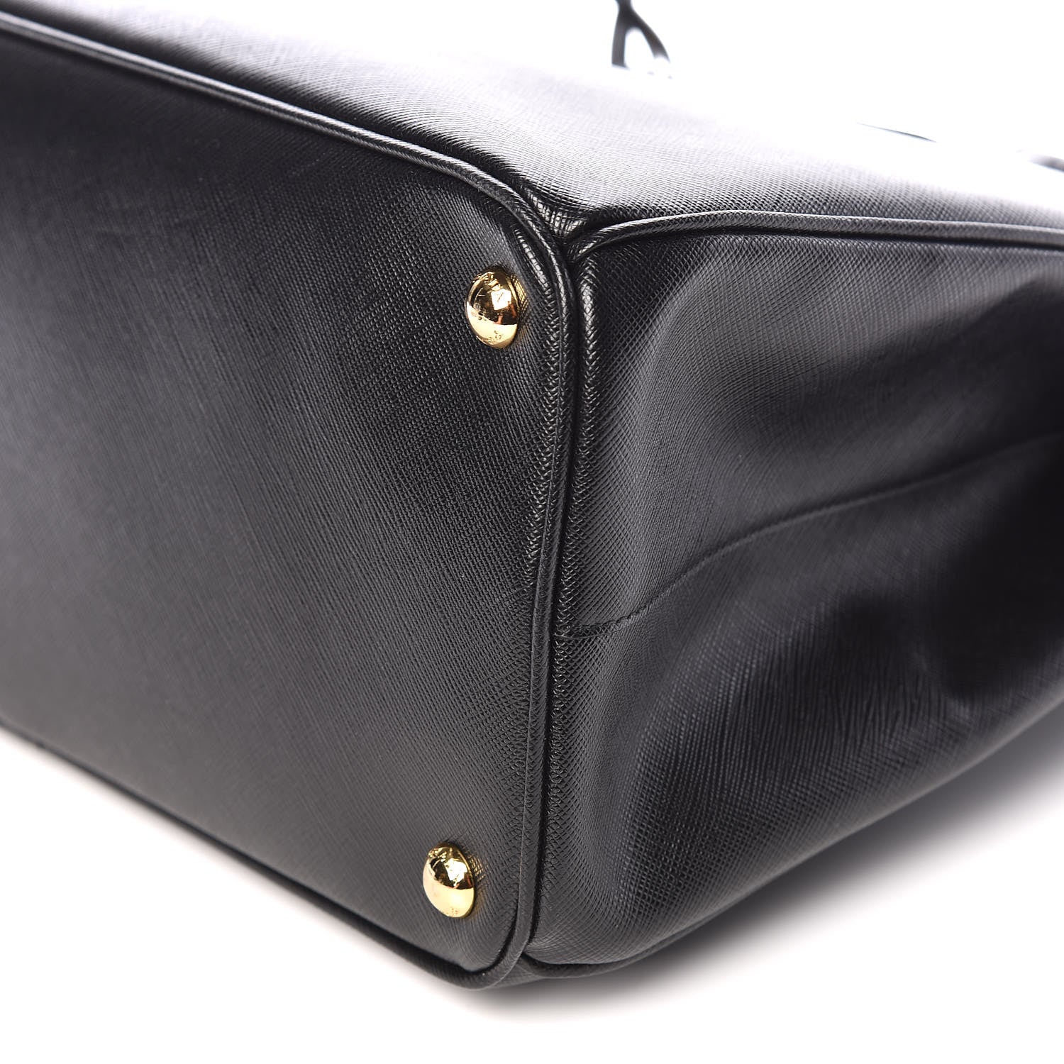 Prada Saffiano Medium Galleria Double Zip Tote Black 9 of 9
