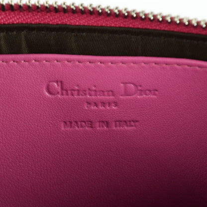 Christian Dior Patent Cannage Lady Dior Mini Pochette Framboise 6 of 7