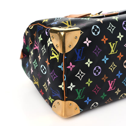 Louis Vuitton Monogram Multicolor Speedy 30 Black 8 of 11