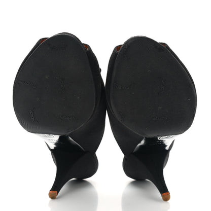 Chanel Denim CC Mules 39.5 Black 5 of 8