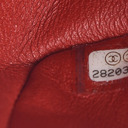 Chanel Aged Calfskin Quilted 2.55 Reissue Mini Flap Red 9 of 11