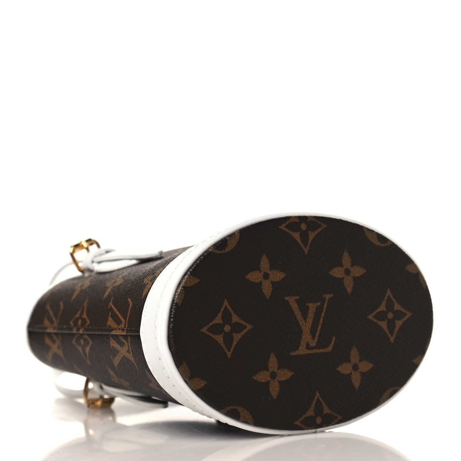 Louis Vuitton Monogram LV Match Nano Bucket Bag White 5 of 9
