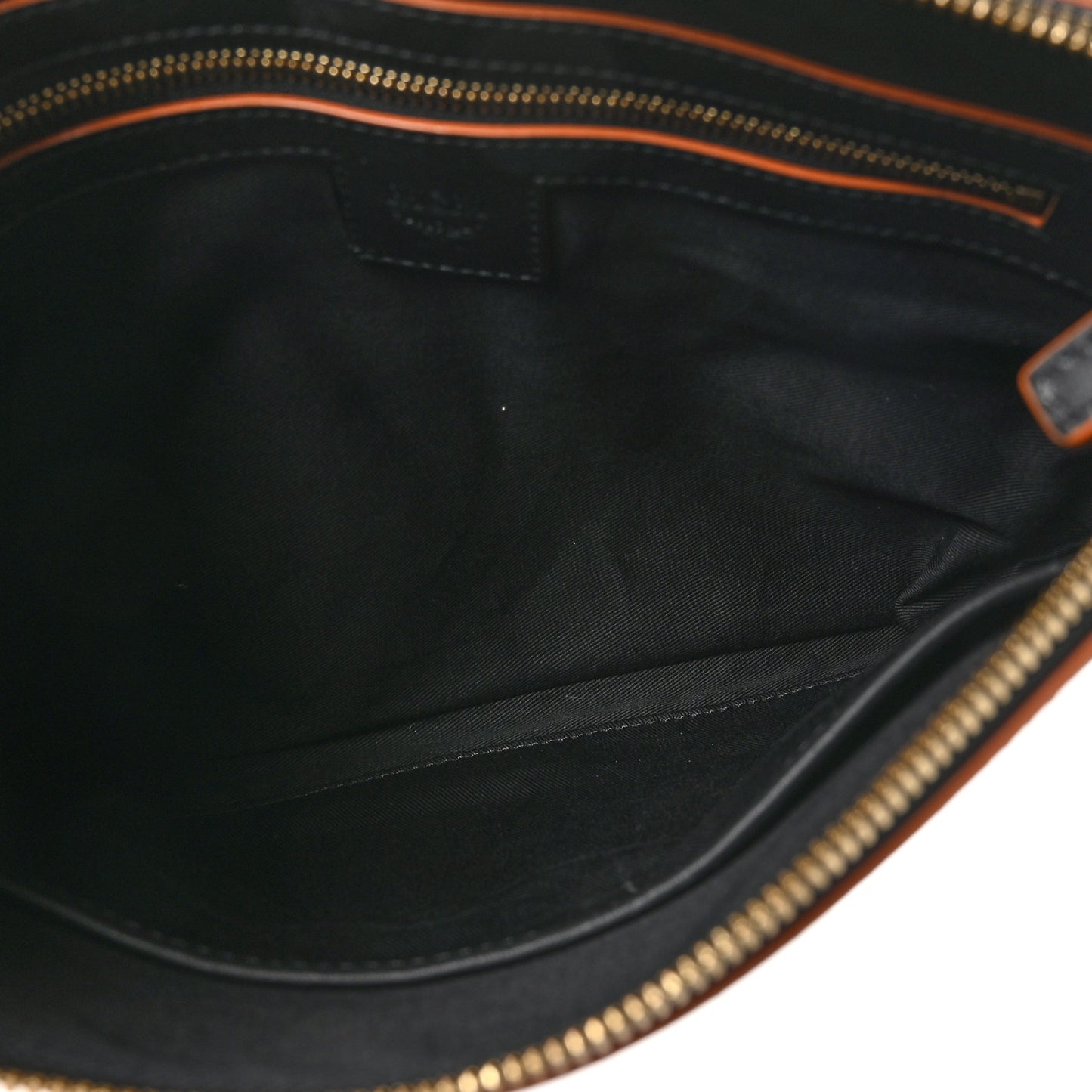 Calfskin Monogram Klara Crossbody Pouch Black