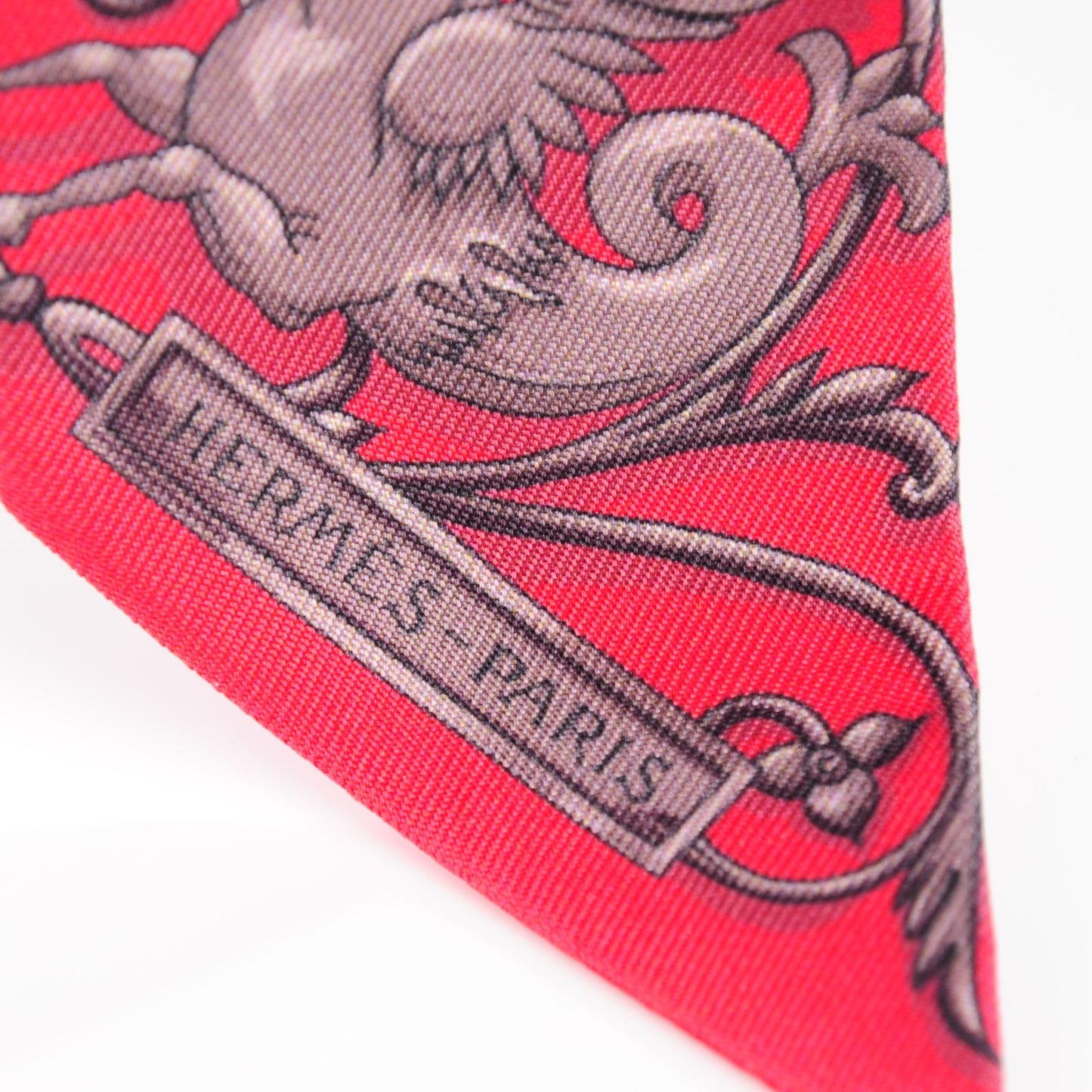 Silk Astrologie Twilly Rouge Grey Vert