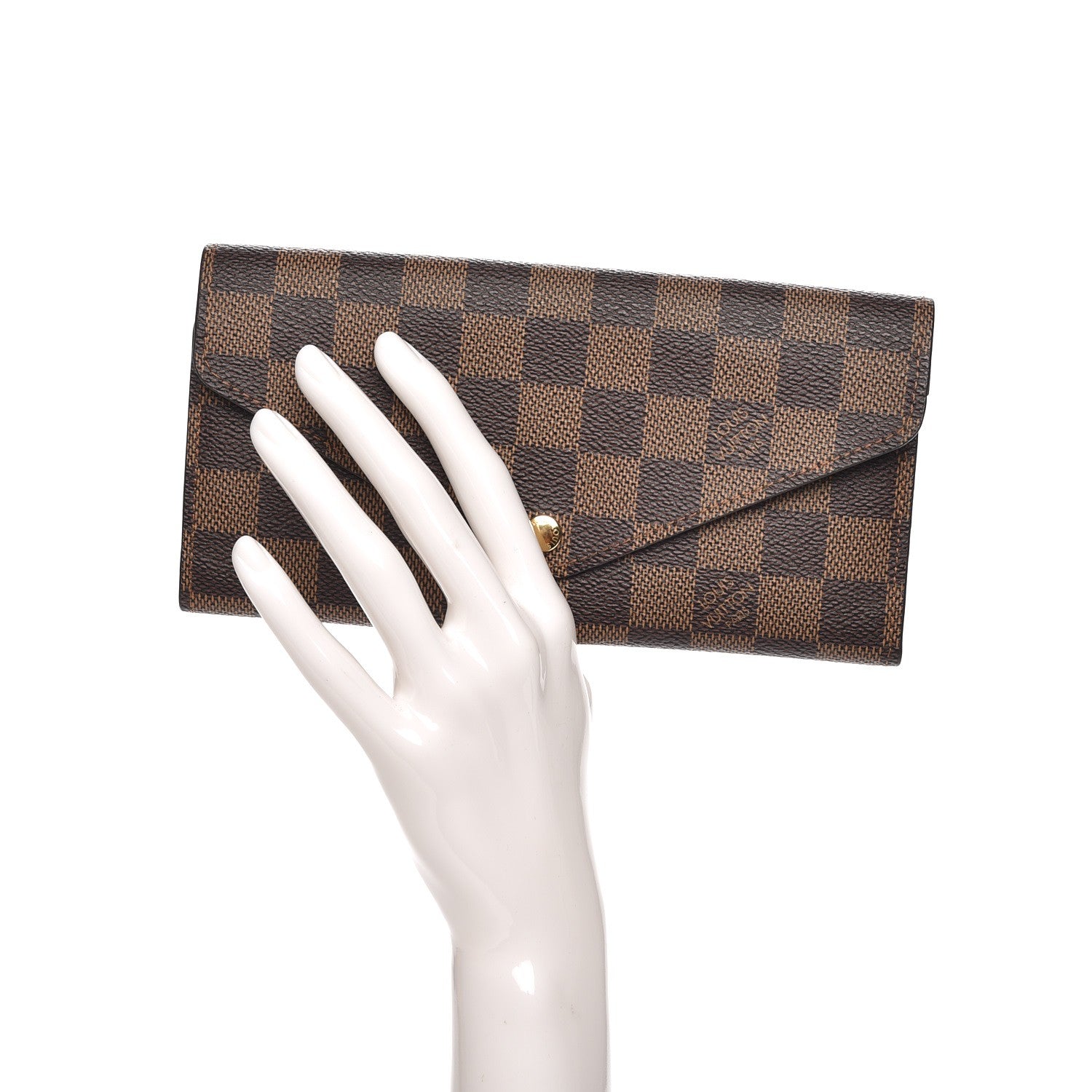 Louis Vuitton Damier Ebene Josephine Wallet 2 of 8