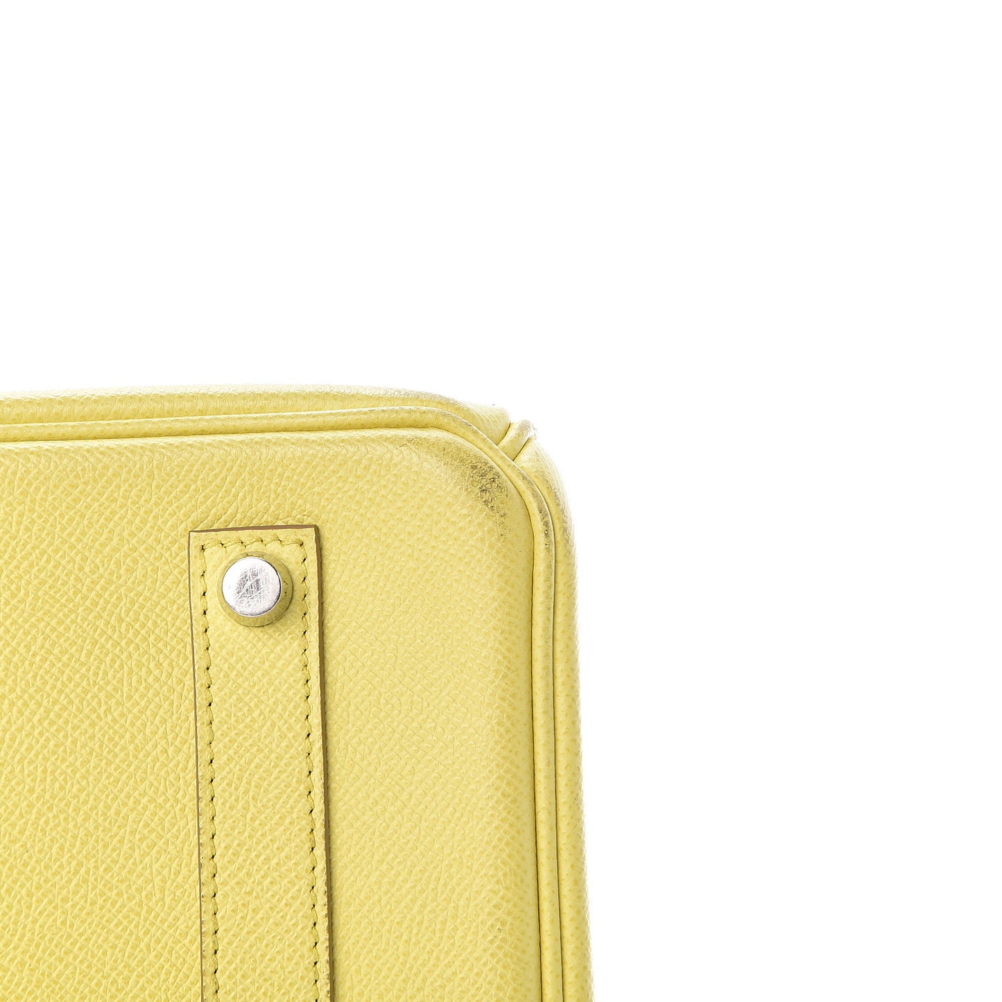 Epsom Birkin 35 Lime