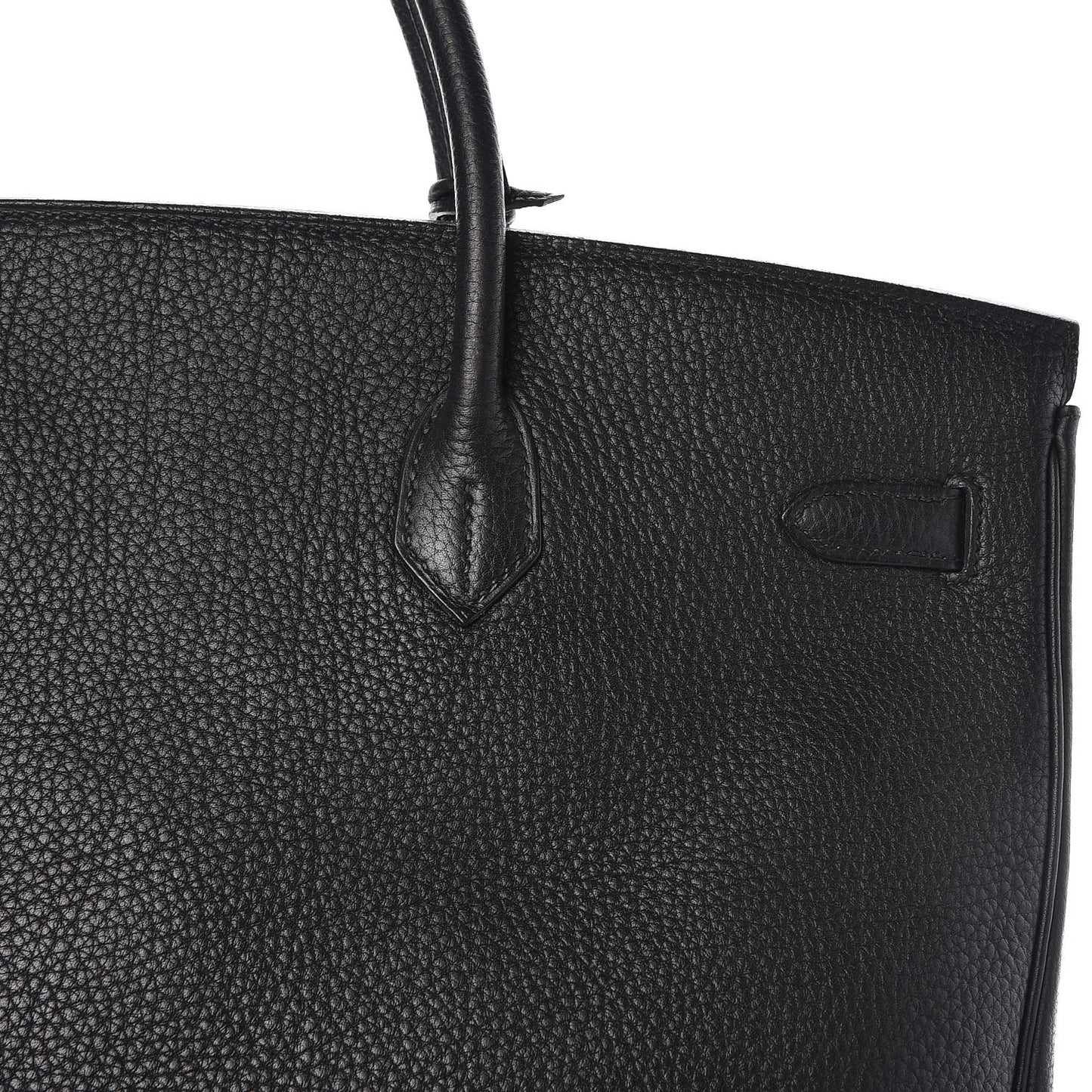 Taurillon Clemence Birkin 40 Black
